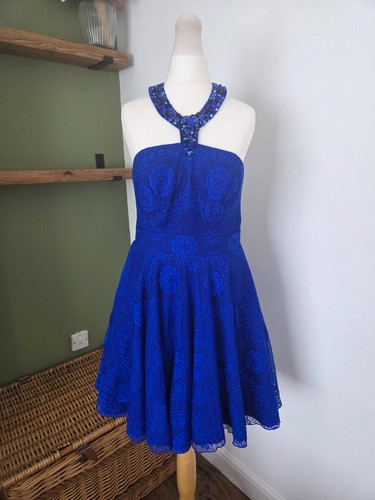 Forever unique blue - lace, dress