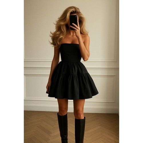 Forever unique black taffeta - forever,